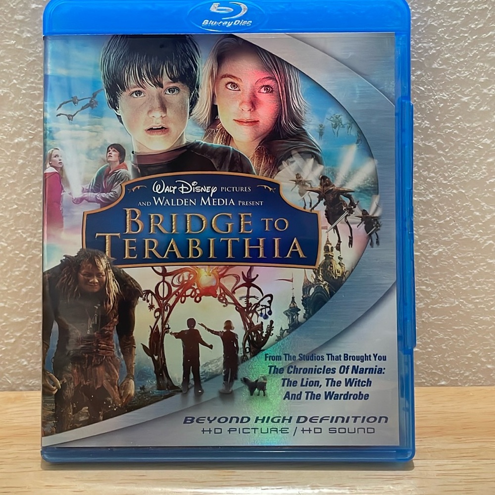 Disney Bridge to Terbithia Blu Ray
